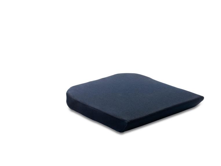 TEMPUR SITTEPUTE BLÅTT JERSEYTREKK 40X42X5