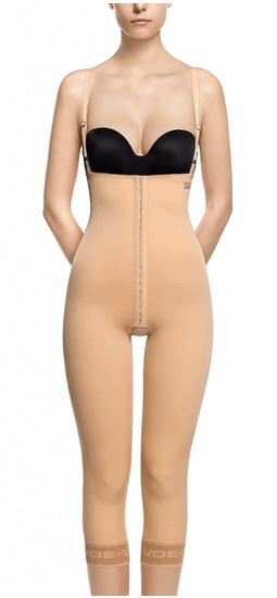 VOE Body med rygg - u/knee lengde Sort (3009-2)