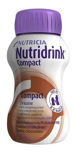 NUTRIDRINK COMPACT SJOKOLADE 125 ML 4 STK