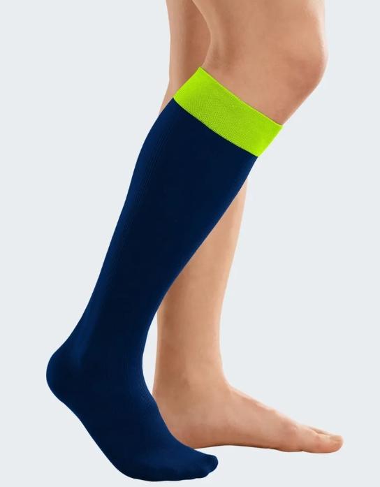 medi Rehab one Kne Lukket tå Lime/ blå