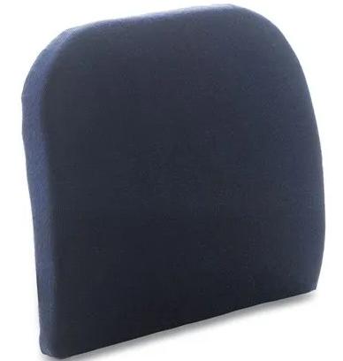 TEMPUR KORSRYGGSTØTTE BLÅTT JERSEYTREKK 36X36X7CM