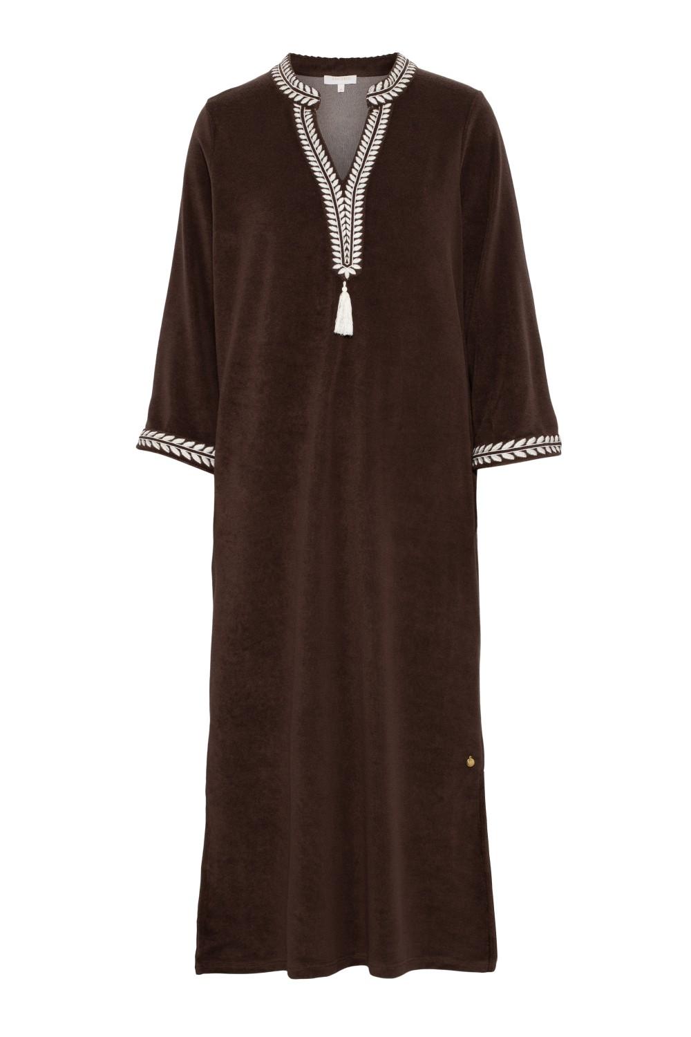 RAH Oslo Kaftan Long Dress Brown