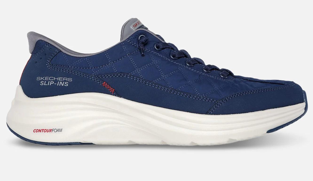 Skechers Slip-ins Contour Foam Cozy Fit Navy/Gray
