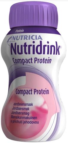 NUTRIDRINK COMPACT PROTEIN JORDBÆR 4 STK