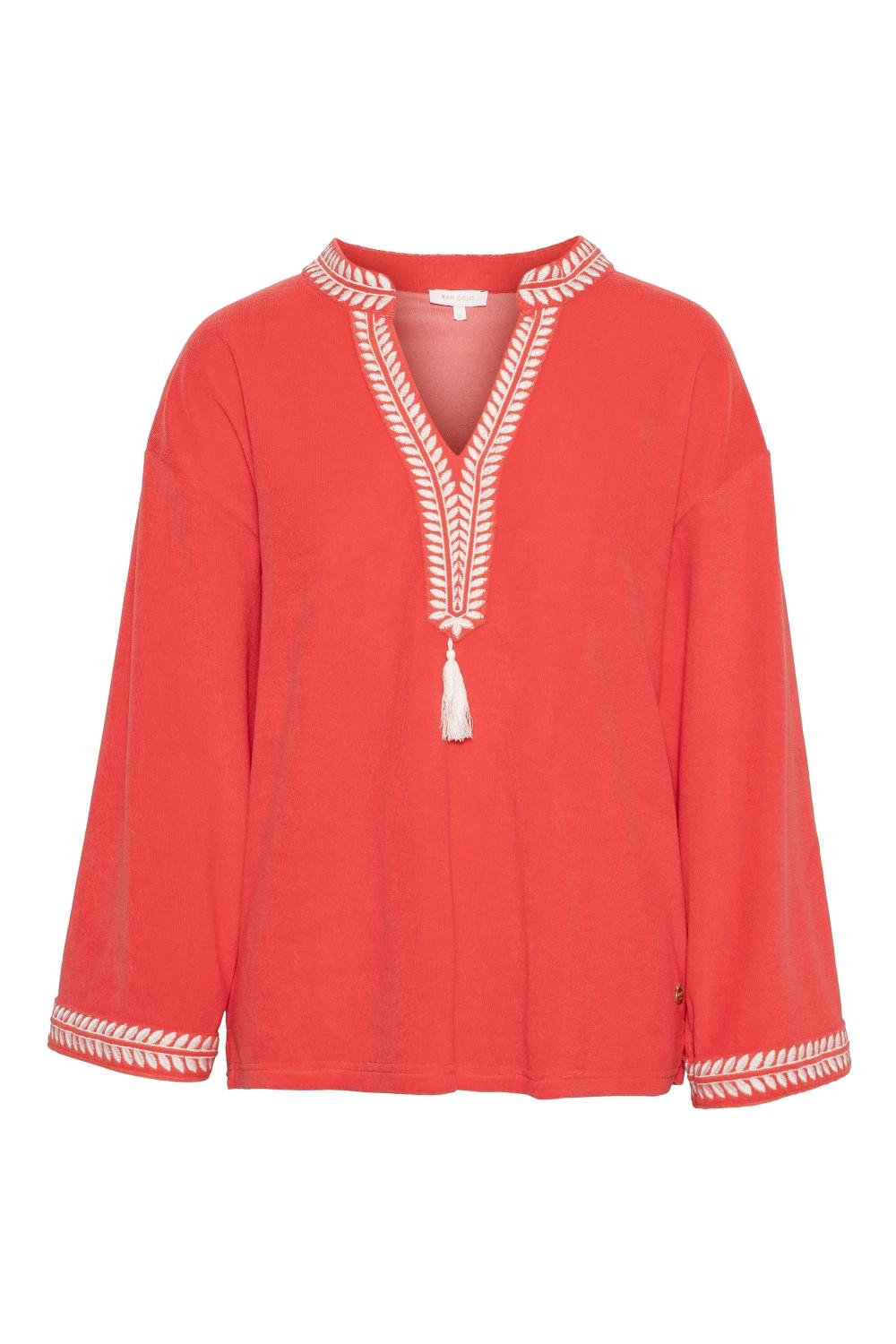RAH Oslo Kaftan Top Coral