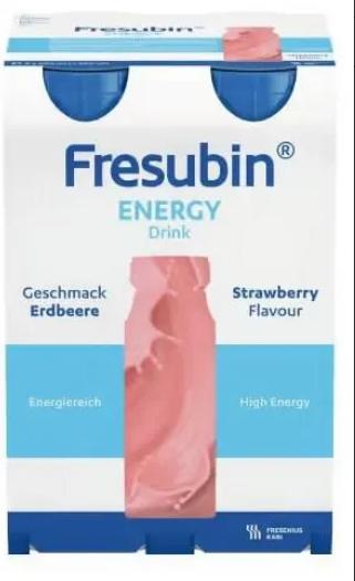 FRESUBIN ENERGY DRINK JORDBÆR 4 STK