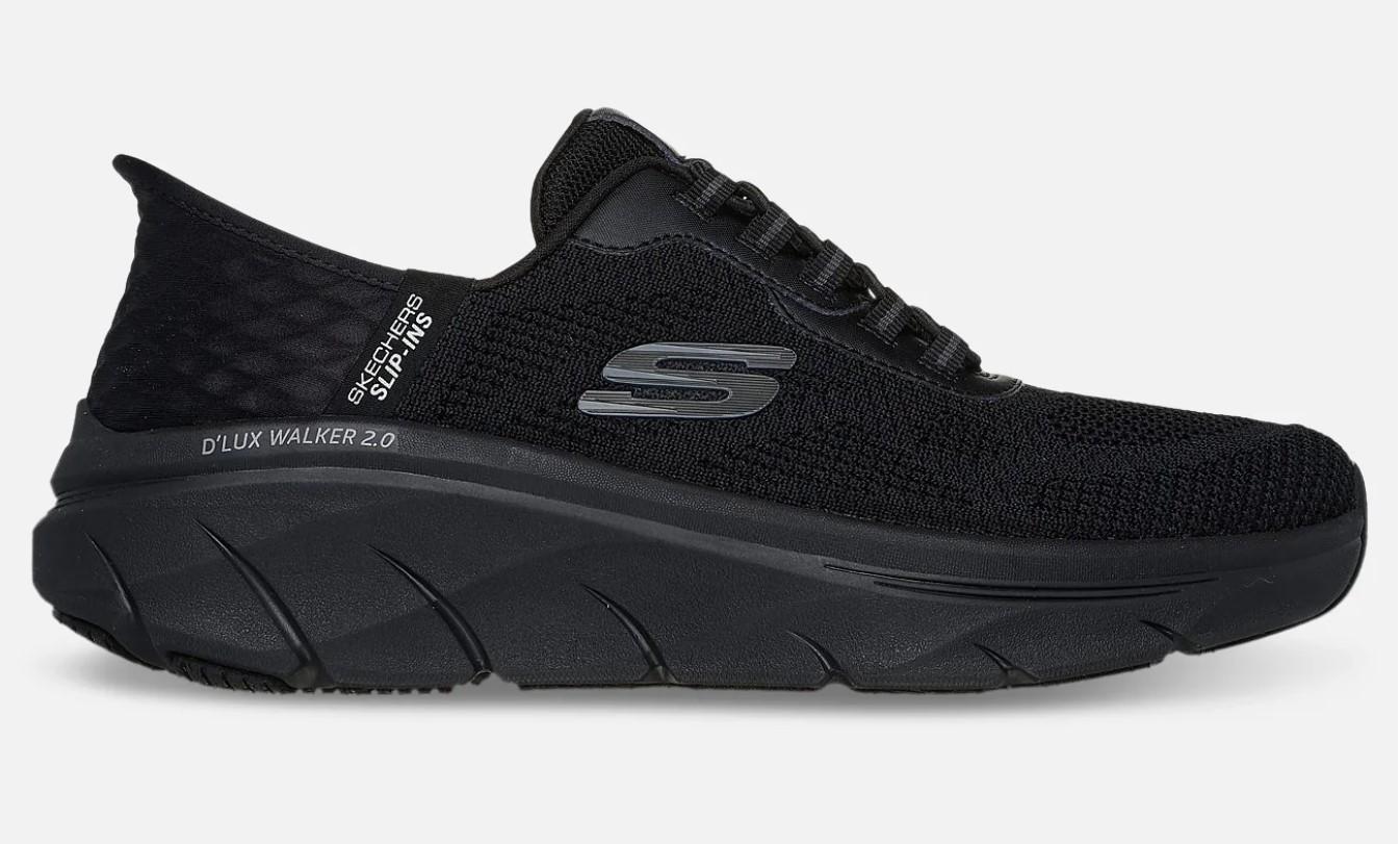 Skechers D`Lux Walker Herre Sneaker Black Slip-Ins
