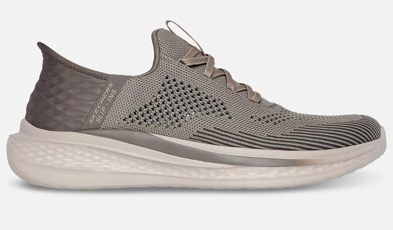 Skechers Relaxed Fit Slade Quinto Herre Slip-Ins Khaki