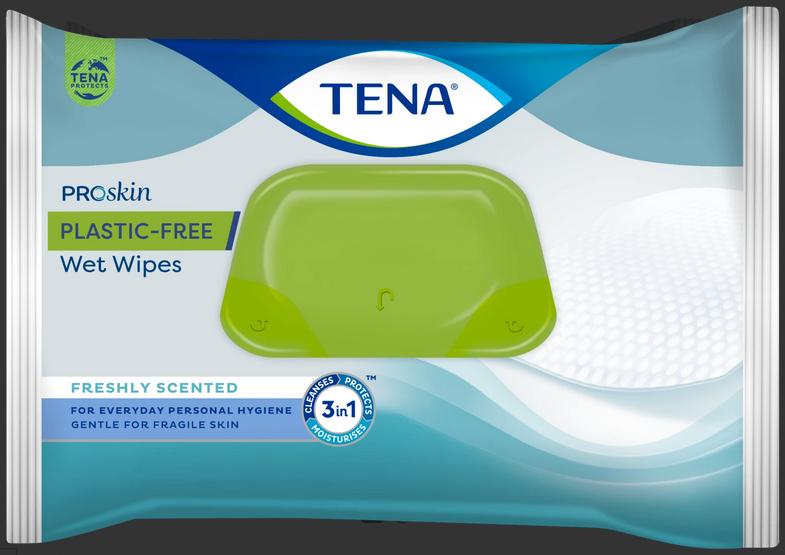 TENA Wet Wipes/Våtservietter 19x31,7cm 48 stk