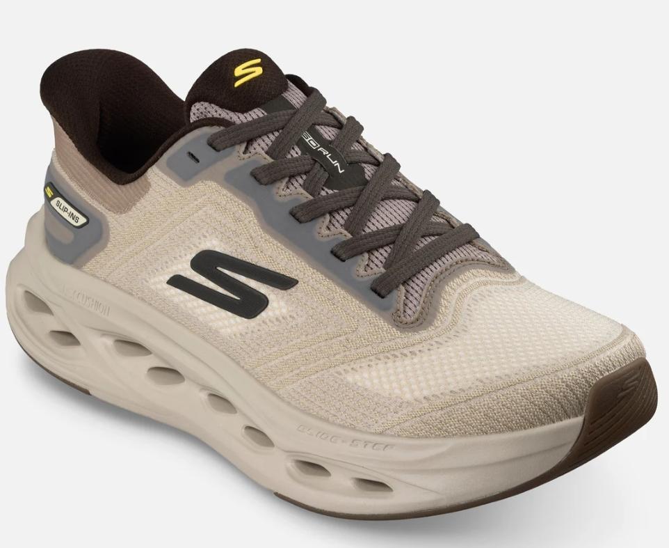Skechers Slip-ins: Max Cushioning Glide-Step - Natural