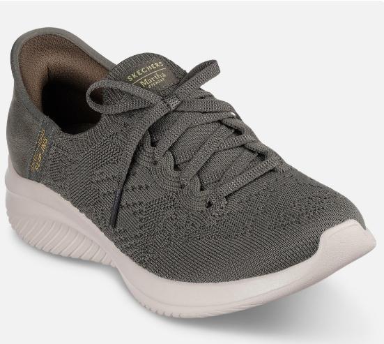 Skechers Martha Stewart: Slip-ins: Ultra Flex 3.0 - Back On Track - Olive