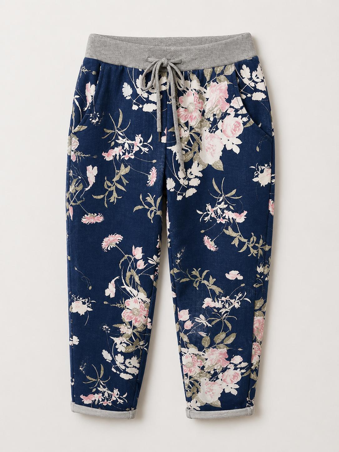 Moon Dust Magic Print Pants Jeans Blue