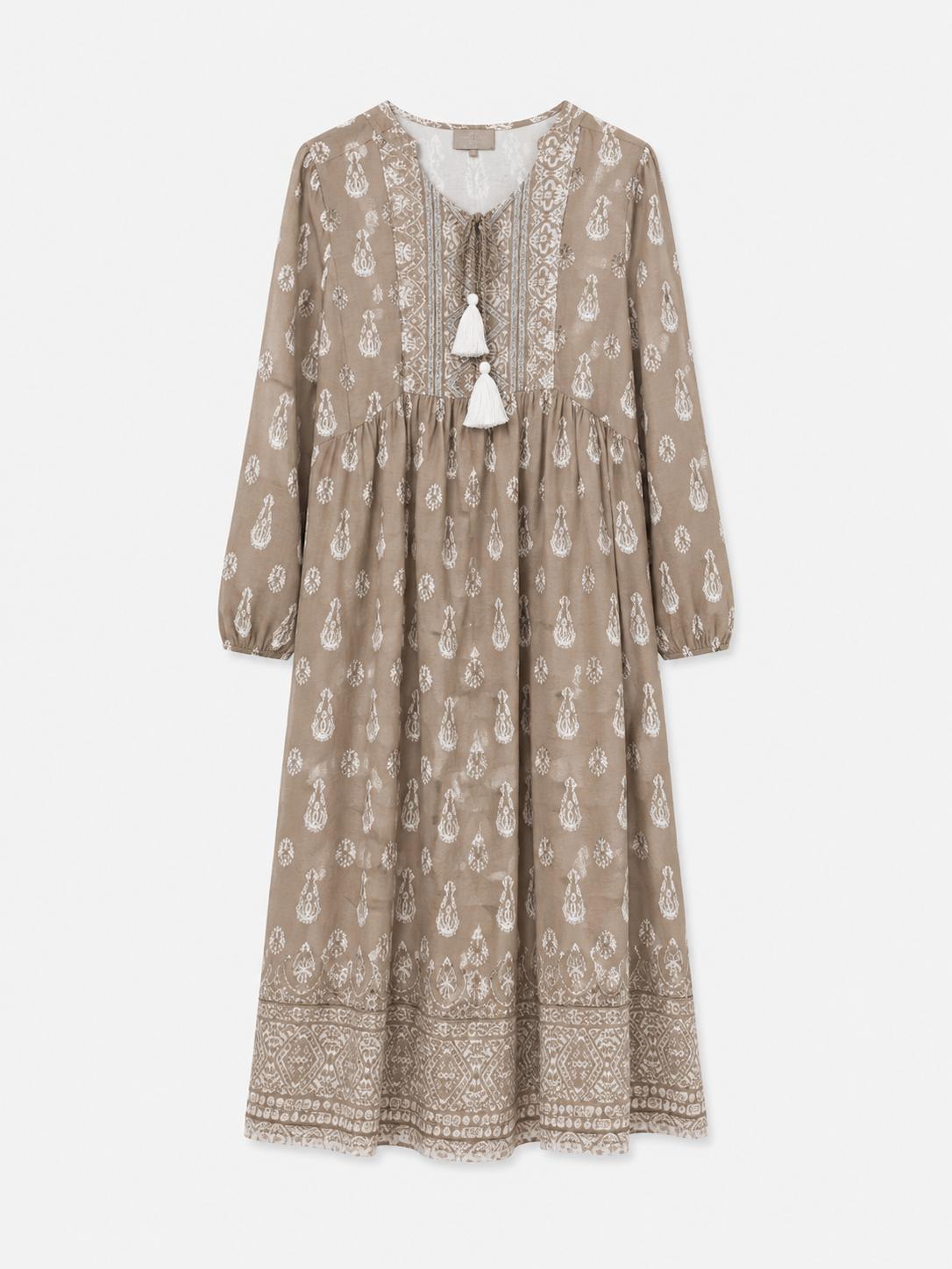 Marc Lauge Ink Dress Sand