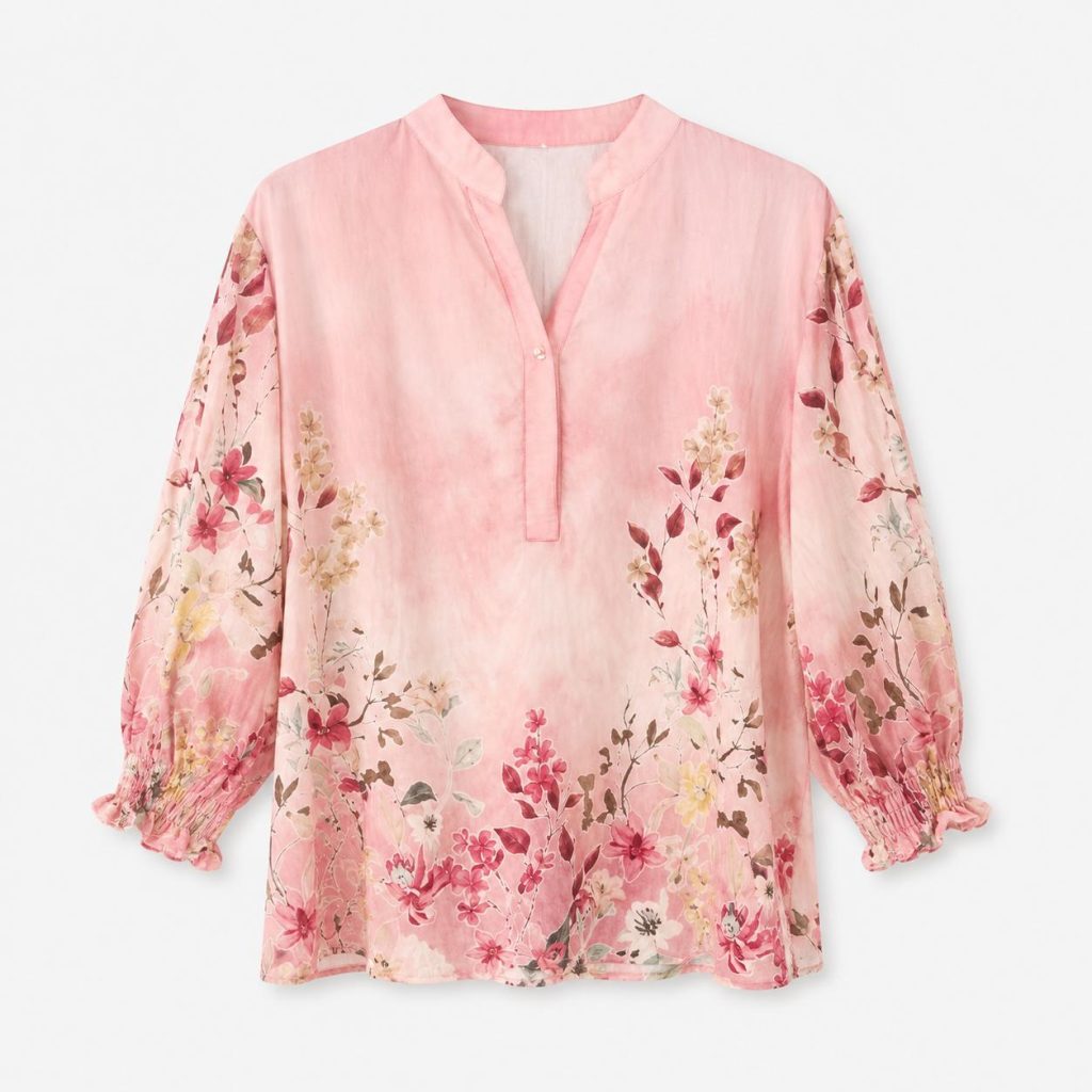 Moondust Bella Flower Spring Blouse