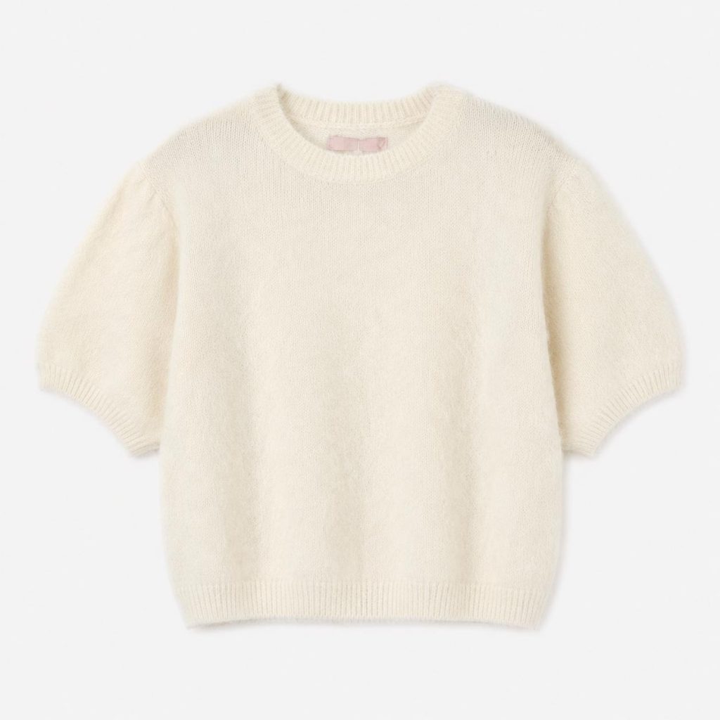 Moondust Mohair Knit Off-White Marc Lauge