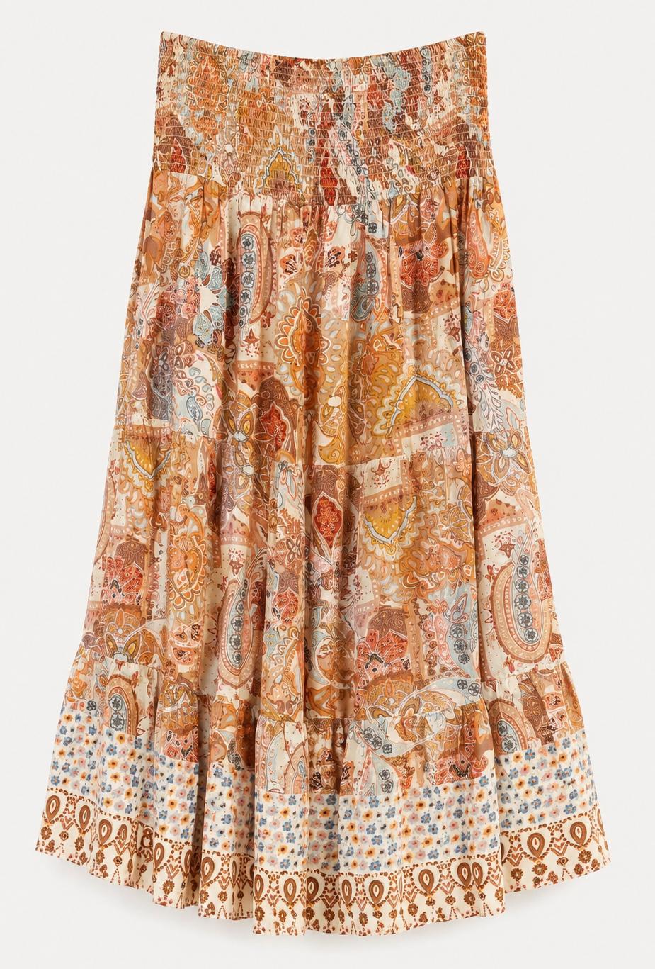 Marc Lauge Stella Smock Skirt Fango