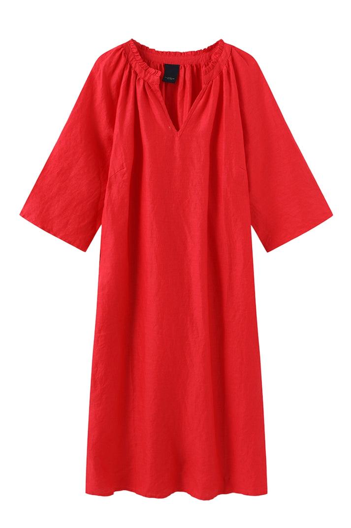 Cicilu Dress, Flame Scarlet