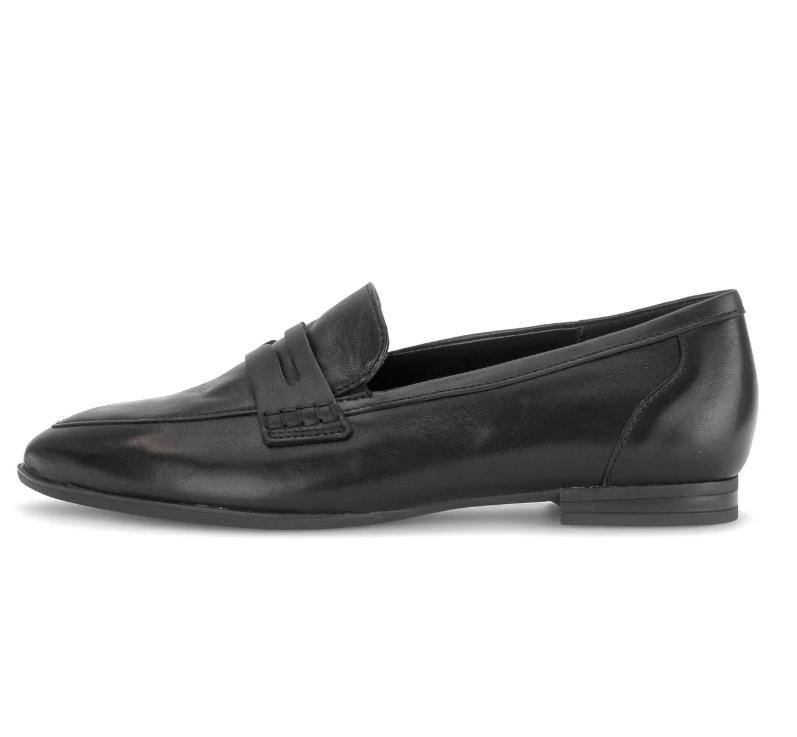 Gabor Lux Mokkasiner Nappa Black