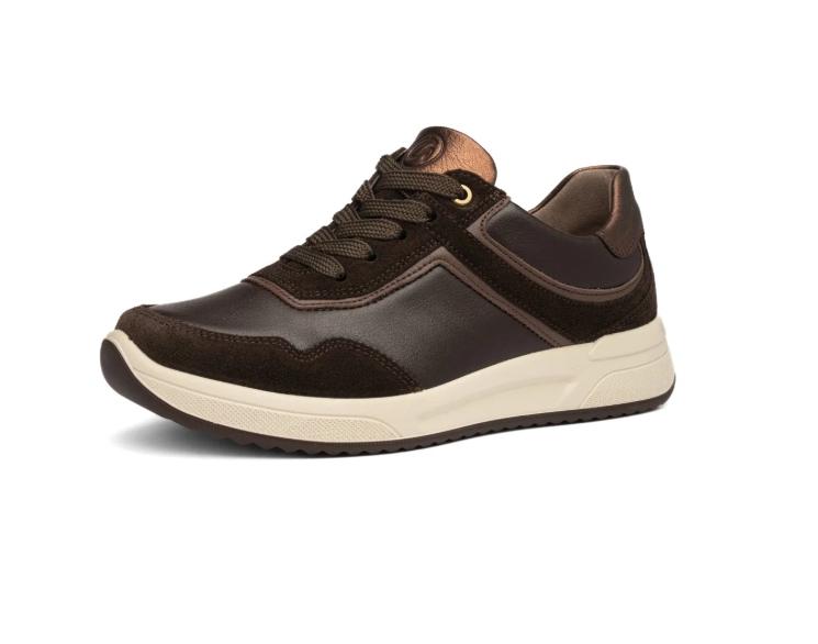Ara Vienna High Soft Brown Caffee Mocca Kalbvelour Cervo Stretch
